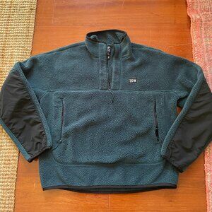 Mountain Hardwear HiCamp Fleece Pullover, Women's Medium, Forest Green
